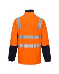 Contrast Hi-Vis1/4 Zip Brush Fleece | Men's
